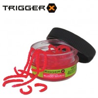 Искуственный мотыль TiggerX Blood Worm Mini 95 pcs