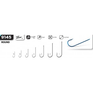 Крючки одинарные VMC 9145 BZ (10шт) №  8