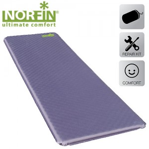 Компрессионный самонадувающийся коврик NORFIN Atlantic Comfort