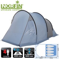 Палатка кемпинговая NORFIN Kemi 4
