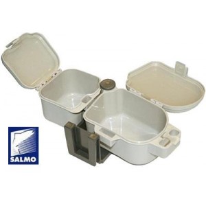 Коробка для наживки SALMO двухсекционная 1500-70