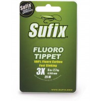 Поводковый материал флюрокарбоновый SUFIX Fluoro Tippet Clear 100% Fluorocarbon 25м 0,295мм