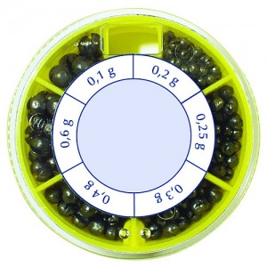 Набор грузил SALMO "-Дробинка"- (мелкие) 1007-ST120