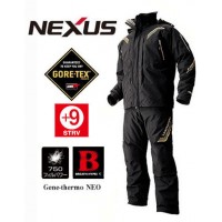 Костюм рыболовный зимний SHIMANO Nexus Gore-Tex RB111L Black (S)