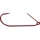 Офсетный крючок, незацепляйка MISTER TWISTER Keeper worm hook Red № 3/0 (10 шт.)