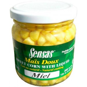 Зерна кукурузы, мед SENSAS Sweetcorn Honey 212 г - 09258