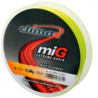 Плетеный шнур CLIMAX Mig Yellow 135m (0,16 mm)