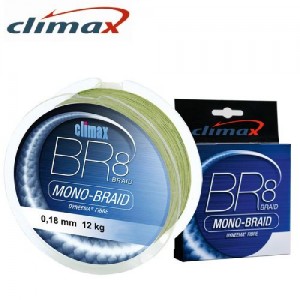 Плетеный шнур CLIMAX BR8 Mono-Braid Matt-Green 135m – 0,12 mm