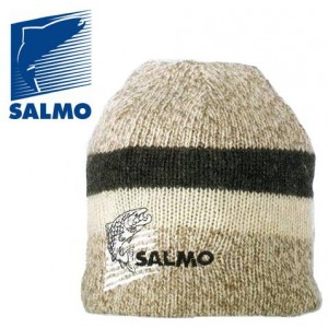 Шапка шерстяная вязаная SALMO с флисовой подкладкой — 302744-L