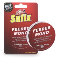 Леска монофильная SUFIX Feeder Burgundy Mono 150м – 0,20мм