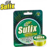 Плетеный шнур SUFIX Matrix Pro Chartreuse135м – 0,16мм