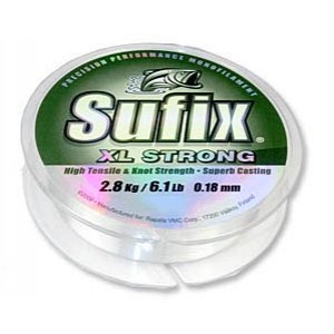 Леска монофильная Sufix XL Strong Clear 100м – 0,20мм