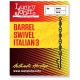 Вертлюжок-застежка LUCKY JOHN Barrel Swivel Italian 3 (10 шт.) LJ5035-012