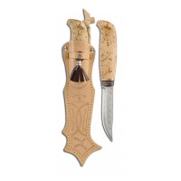 Нож MARTTIINI Lynx Damascus (100/215) деревянный бокс