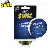 Плетеный шнур SUFIX Feeder Braid 100м – 0,08мм