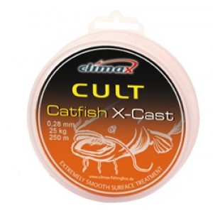 Плетеный шнур CLIMAX Cult Catfish X-Cast 250м (0,39 мм)
