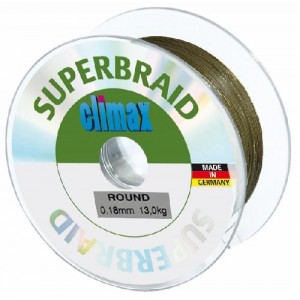 Плетеный шнур CLIMAX Superbraid Round 100m (0,12mm)