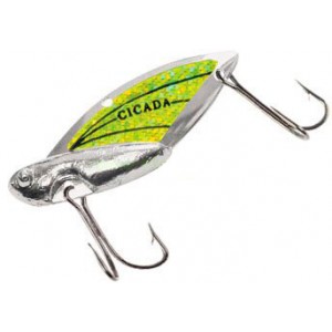 Блесна REEF RUNNER Cicada 7 г Nickel/Chartreuse (101)