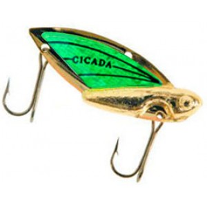 Блесна REEF RUNNER Cicada 7 г Gold/Green (202)