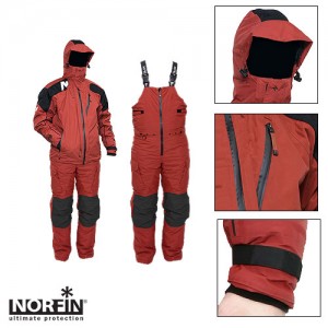 Костюм рыболовный демисезонный NORFIN Verity Red (L)