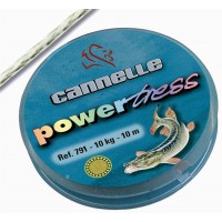 Поводковый материал CANNELLE Powertress 791 (10 м/ 0,4 мм) 1209-052