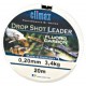 Поводковый материал флюрокарбоновый CLIMAX Drop shot leader (20 м/ 0,18 мм) 162-001