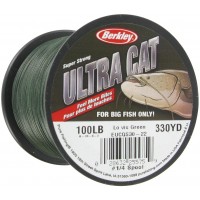 Плетеный шнур Berkley Ultra Cat Lo-Vis Green 1500м (0,40мм)