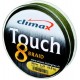 Плетеный шнур CLIMAX Touch 8 Braid Green 135m (0,12 mm)