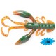 Мягкая съедобная приманка LJ Pro Series ROCK CRAW, цвет 085, 6шт