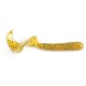 Мягкая съедобная приманка LJ Pro Series CHUNK TAIL, цвет 002, 10шт