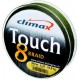 Плетеный шнур CLIMAX Touch 8 Braid Green 135m (0,28 mm)